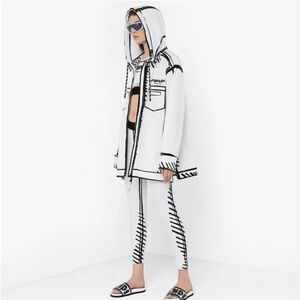 Fendi Monochrome Graphic Leggings